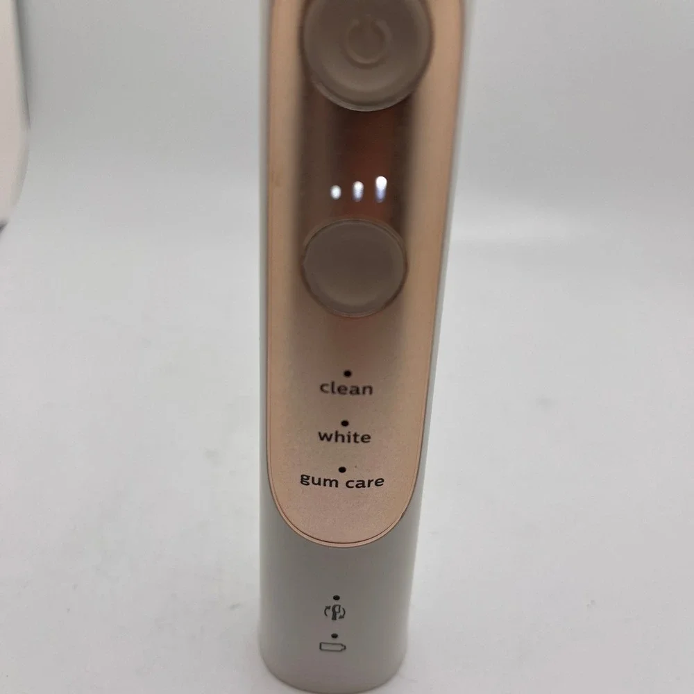 Philips‎ Sonicare Toothbrush Handle Unisex OS White Gold HX751G 3 Modes Parts